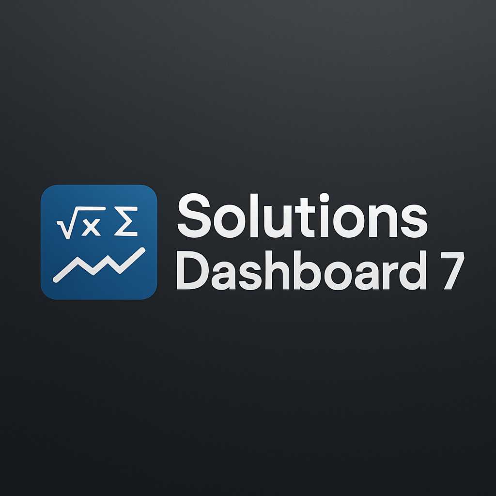 Solutions Dashboard 7